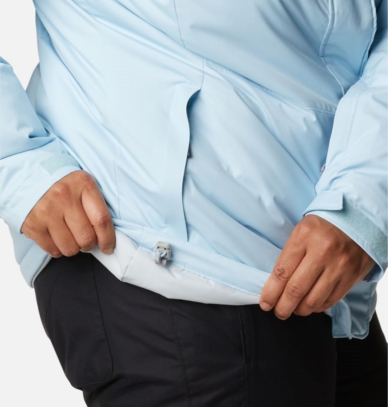 Women's Columbia Last Tracks II Insulated Jackets Light Blue | Plus Size CA-HA48C